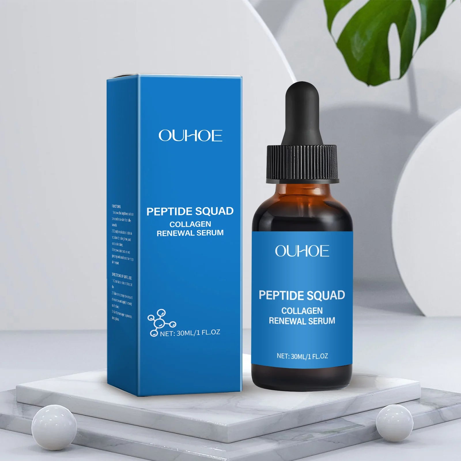 Collagen Polypeptide Essence Fade Fine Lines Lifting Firming Moisturizing Skin Care Tightening Skin Nourishing Facial Serum Pi-Mart