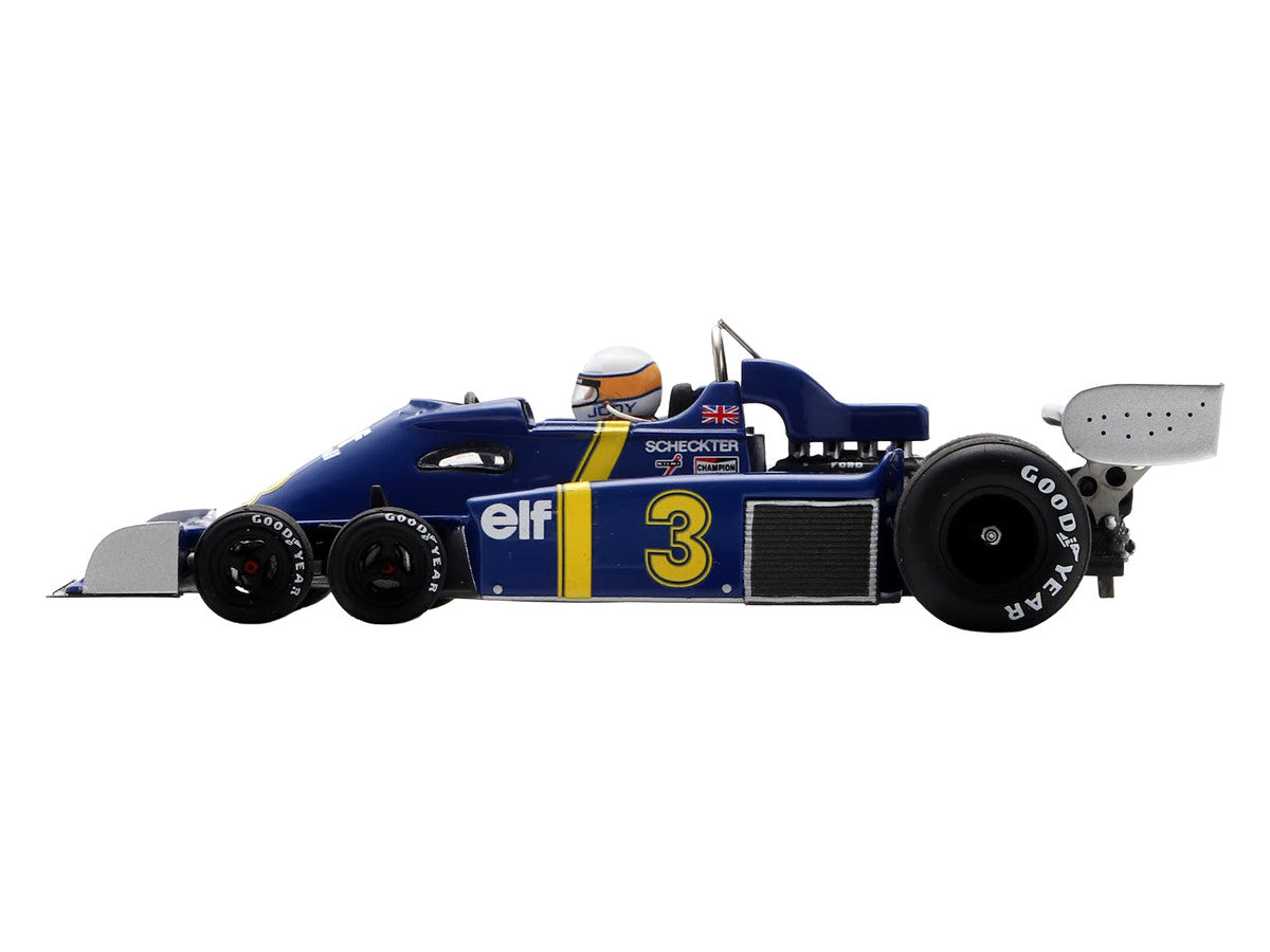 Tyrrell P34 #3 Jody Scheckter Formula One F1 "Belgian GP" (1976) with Driver 1/43 Model Car by Spark LuxuryLifeWay Online Store