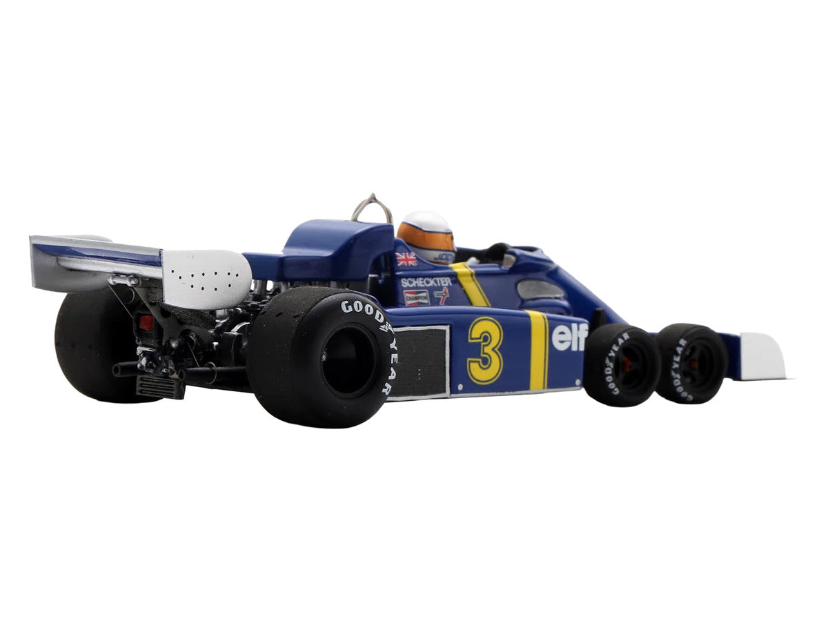 Tyrrell P34 #3 Jody Scheckter Formula One F1 "Belgian GP" (1976) with Driver 1/43 Model Car by Spark LuxuryLifeWay Online Store