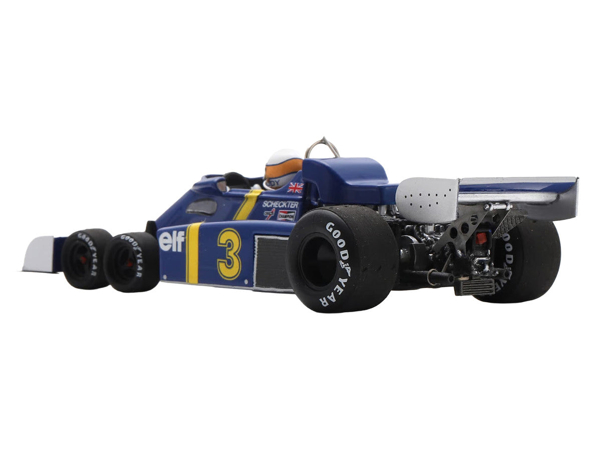 Tyrrell P34 #3 Jody Scheckter Formula One F1 "Belgian GP" (1976) with Driver 1/43 Model Car by Spark LuxuryLifeWay Online Store