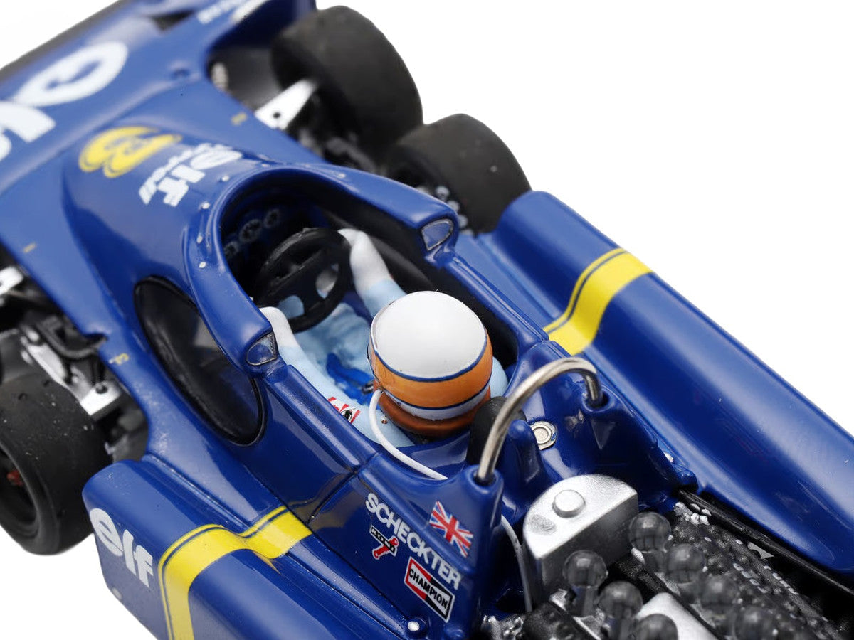 Tyrrell P34 #3 Jody Scheckter Formula One F1 "Dutch GP" (1976) with Driver 1/43 Model Car by Spark LuxuryLifeWay Online Store