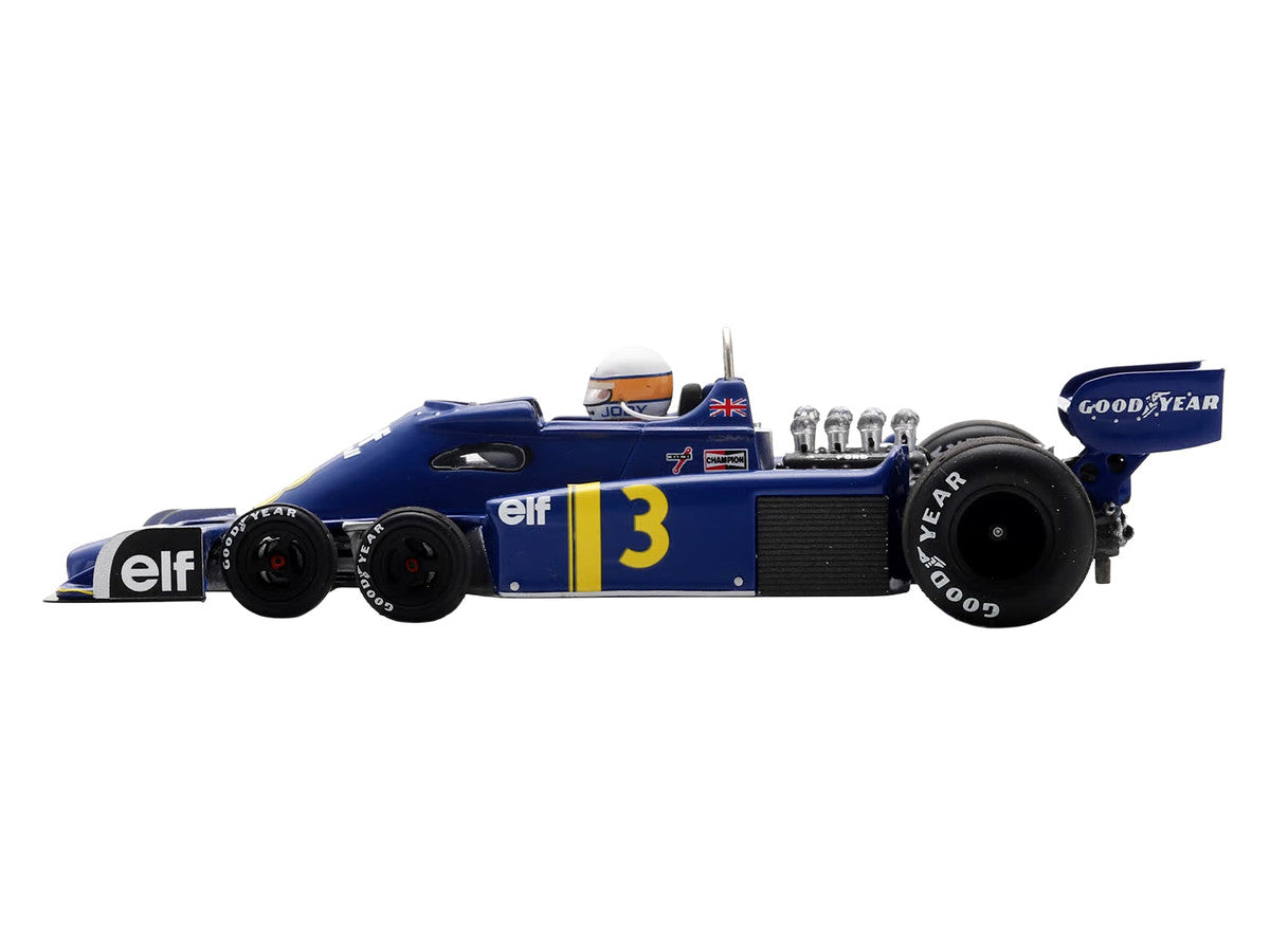 Tyrrell P34 #3 Jody Scheckter Formula One F1 "Dutch GP" (1976) with Driver 1/43 Model Car by Spark LuxuryLifeWay Online Store