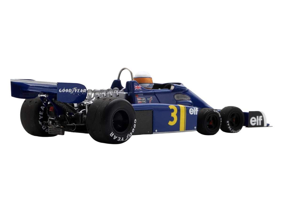 Tyrrell P34 #3 Jody Scheckter Formula One F1 "Dutch GP" (1976) with Driver 1/43 Model Car by Spark LuxuryLifeWay Online Store