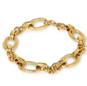 Stainless Steel Ladies Elegant Bracelet Bangle Pi-Mart