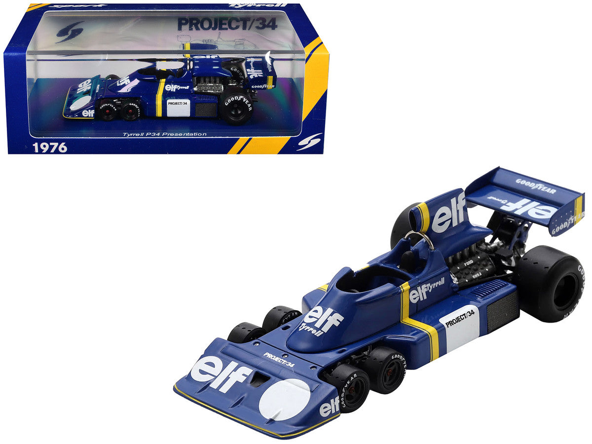 Tyrrell P34 "Presentation" Formula One F1 "World Championship" (1976) 1/43 Model Car by Spark LuxuryLifeWay Online Store