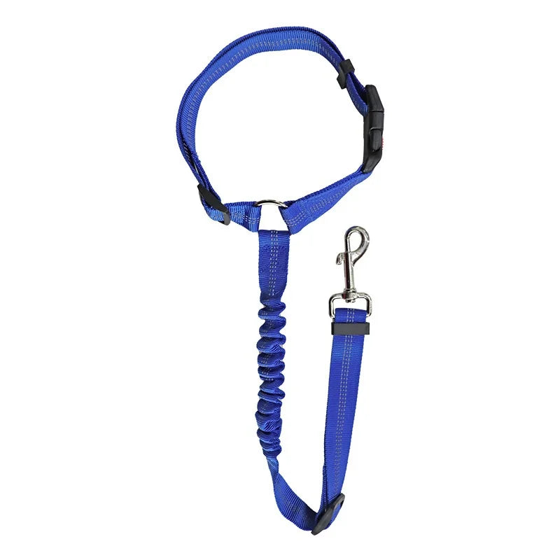 Reflective Pet Dog Car Seat Belt Puppy Collar Walking Travel Car Accessories Cat Leash Harness for Small Dogs Pet Car Supplies Pi-Mart