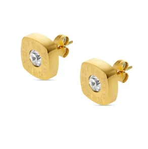 Hoop Earrings for Women Trendy Golden Stainless Steel Earring Jewelry New Pi-Mart