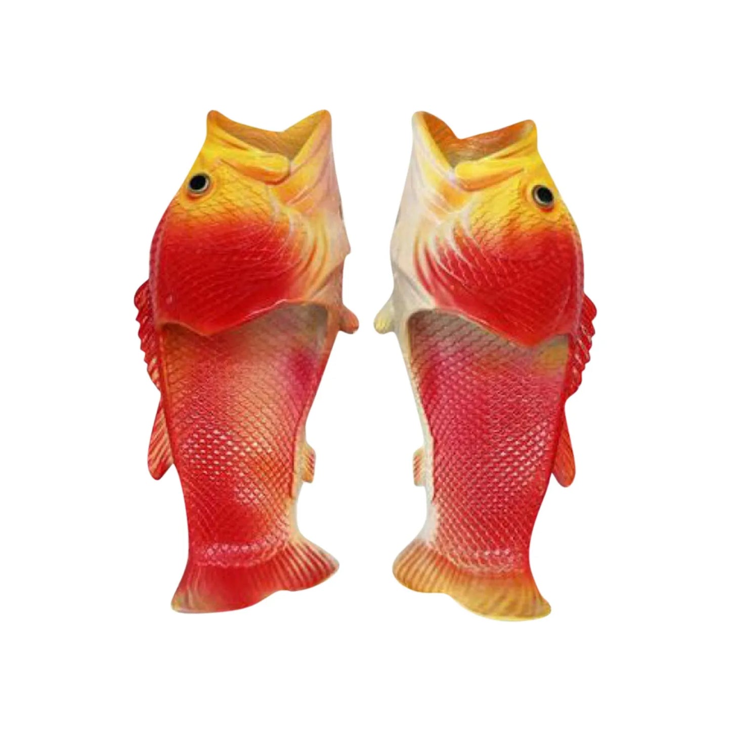 2025 Funny Slippers For Women Couple Shoes Family Shoes Parent-Child Sandals Large Size 32-46 Summer Beach Shoes Fish Slippers LadyShow.Store