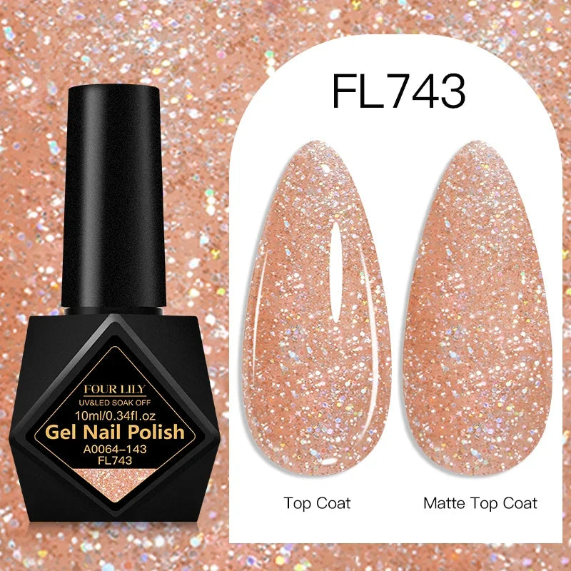 10ml Gel Nail Polish 162 Colors Nail Supplies Vernis Semi Permanent Nail Art Manicure Soak Off LED UV Gel Nail Varnishes Summer Tri Light Beauty