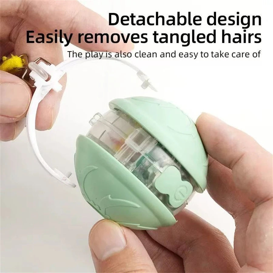 Intelligent Dog Toy Ball Electronic Interactive Cat Toy Usb Automatic Moving Bouncing Ball For Large Medium Dog Holiday Pet Gift Pi-Mart