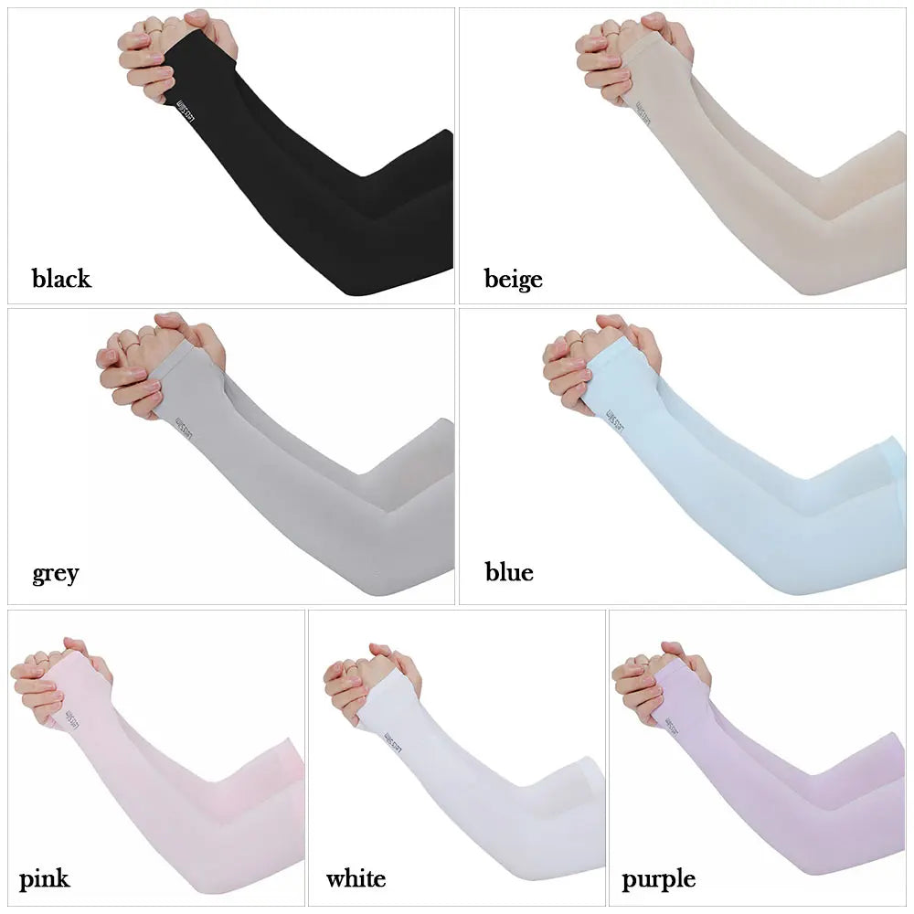 Warmer Running Summer Cooling Basketball Outdoor Sport Arm Sleeves Sun Protection Arm Cover Pi-Mart