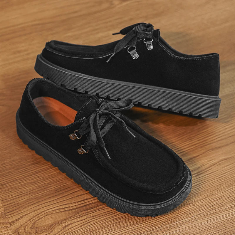 Men Thick Soled Sneakers Fashion Spring/Autumn Soft Board Shoes Personalized Trend Versatile Multi Functional Men Casual Shoes Pi-Mart