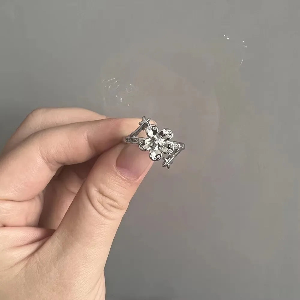 Gift Copper Love And Deepspace Ring Xavier Zayne Wedding Ring Caleb Game Prop Adjustable Rings Cosplay Pi-Mart