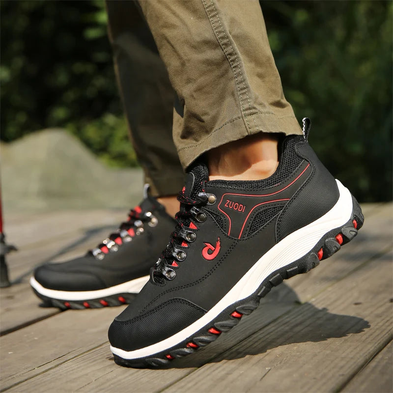 Men Shoes Leather Casual Shoes For Men Sneakers Spring Autumn Winter Shoes For Male Tennis Lightweight Walking Shoes Pi-Mart