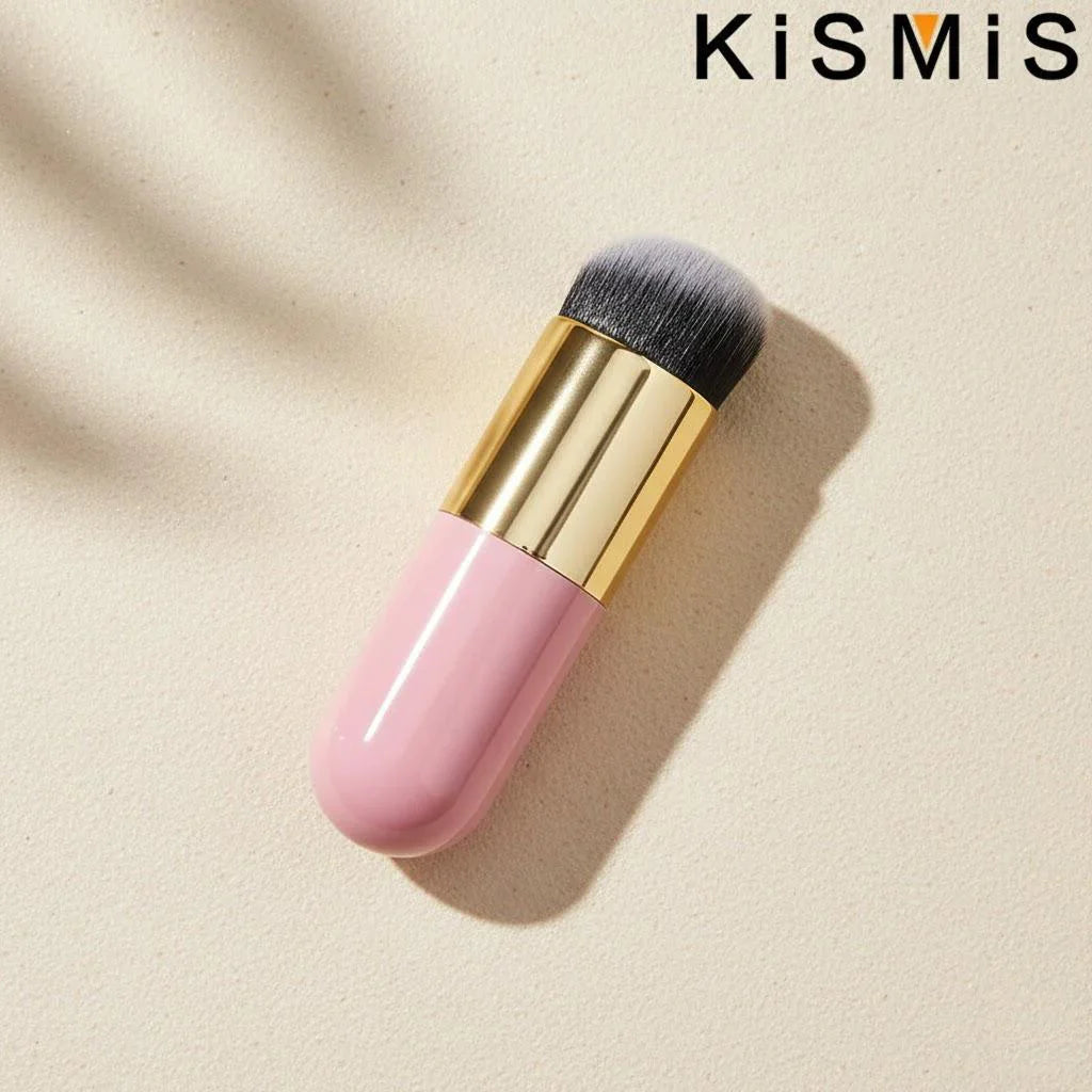 Professional Flat Cream Makeup Brushes Set Face Cheek Contour Blusher Foundation Brush Makeup Tools Flawless Application Tri Light Beauty