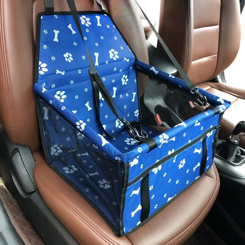 2025 High Quality Breathable Pets Carrier Car Seat Basket Safe Travel Carrier House Kennel Puppy Handbag Outdoor Pet Supplies Pi-Mart