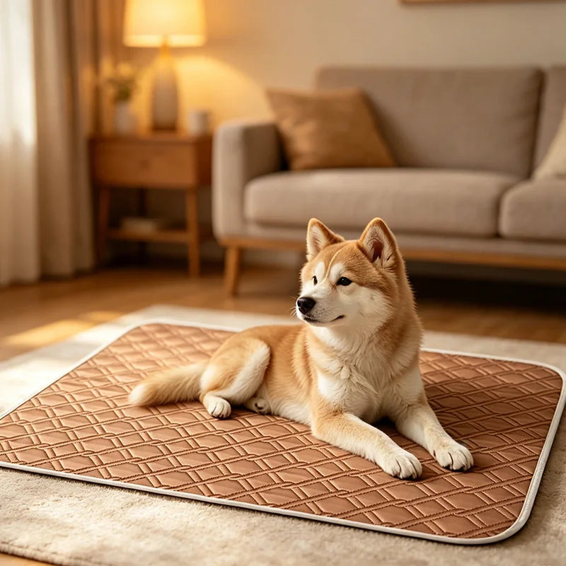 KEMORELA Dog Cat Summer Cooling Pad Mat Washable Puppy Big Dog Ice Gel Bed Mattress Cool Mascotas Cushion Blanket Pet supplies Pi-Mart