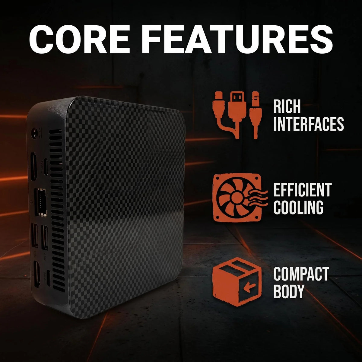 Compact Mini Gaming PC Intel i9 10980HK 16GB 32GB RAM 1TB 2TB SSD 4K HD Home Office Desktop Device Pi-Mart