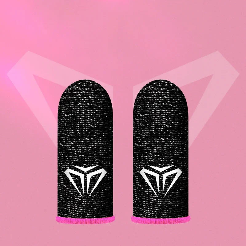 Hot Sales Game Fingertip Gloves Sweatproof Anti-slip Gamer Thimbles Touch Screen Finger Sleeve Breathable Fingertip Parts Pi-Mart