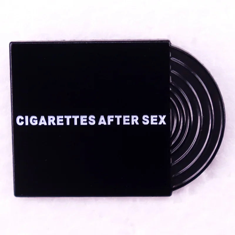 Popular Music Rock Album Enamel Pin Band Punk Brooch Music Lovers Metal Badge Fashion Jewelry Accessories Gifts Pi-Mart