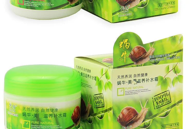 85g large bottle of snail nourishing firming moisturizing cream winter skin care cream cosmetics Pi-Mart