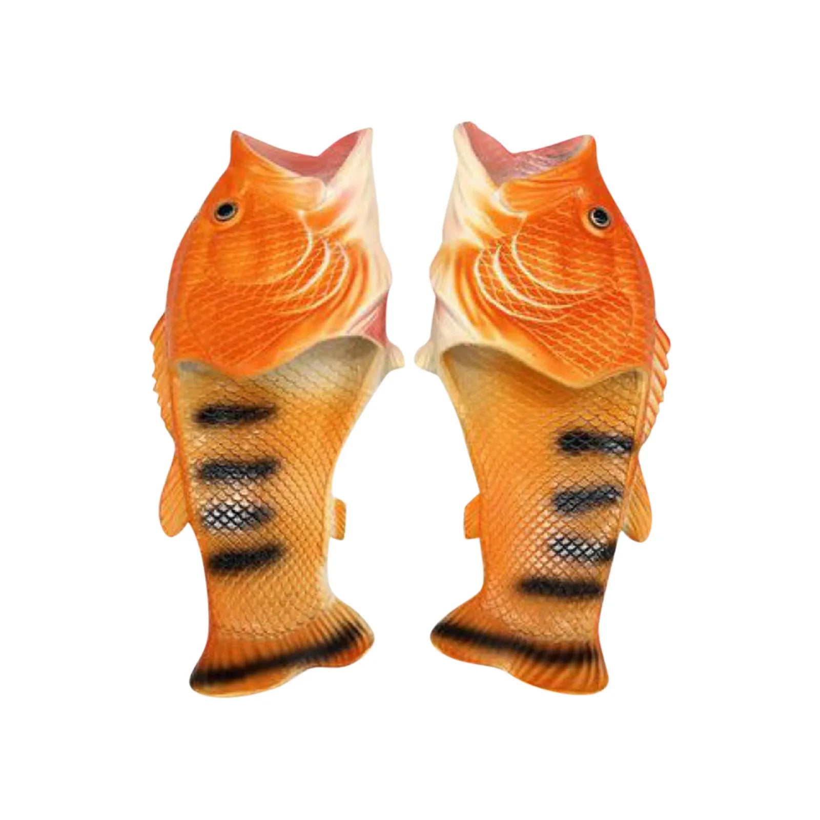 2025 Funny Slippers For Women Couple Shoes Family Shoes Parent-Child Sandals Large Size 32-46 Summer Beach Shoes Fish Slippers LadyShow.Store