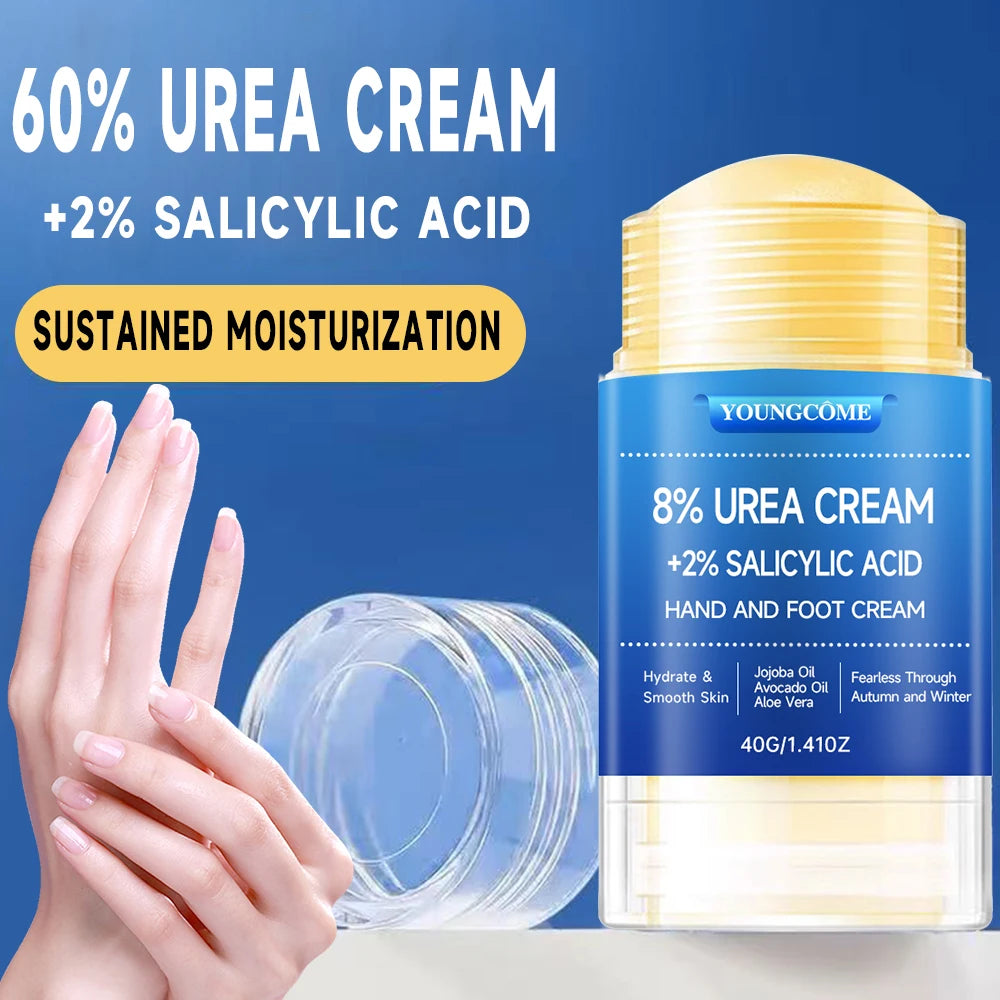 8% Yoicream Foot Plus 2% Salicylic Acid Foot Cream and Hand Cream Maximum Strength Hyaluronic Acid, Tea Tree Included Pi-Mart