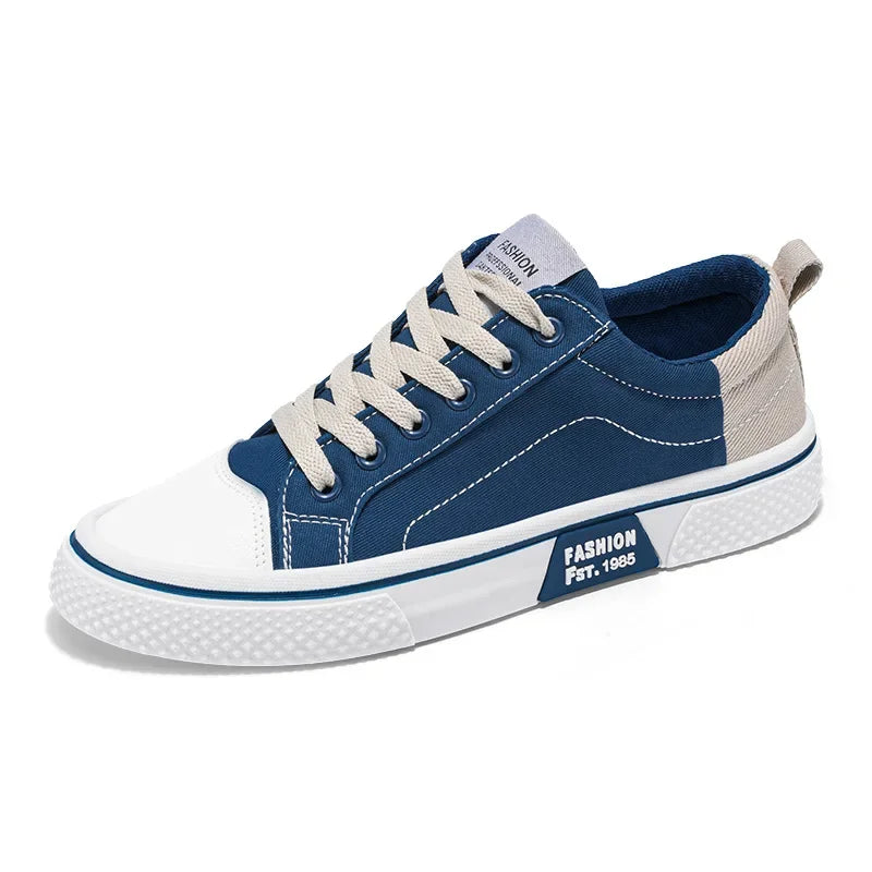 2026 New Summer Men's Breathable Versatile Skateboarding Shoes Men's Soft Bottom Casual Sports Trend Fashion Canvas Shoes 48size Pi-Mart