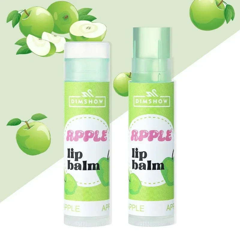 6 Kinds of Fruity Lip Balm Moisturizing Hydrating Long Lasting Lip Lotion Lightening Lip Lines Lips Mask Care Lips Lipstick Balm Pi-Mart