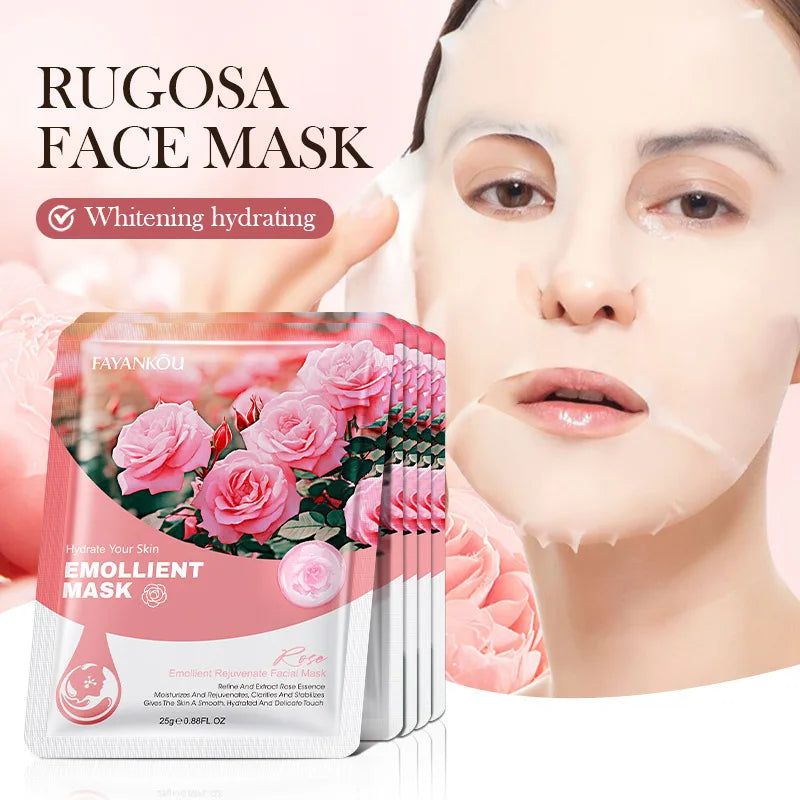 10pcs Fruits Facial Masks For Face Skincare Moisturizing Brightening Hydrating Firming Face Mask Beauty Face Skin Care Products Tri Light Beauty