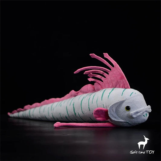 Oarfish High Fidelity Anime Cute Plushie Sea Serpent Plush Toys Lifelike Animals Simulation Stuffed Doll Kawai Toy Gifts For Kid LadyShow.Store