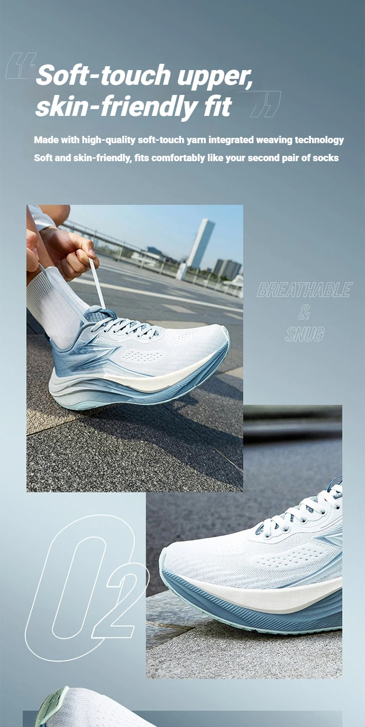 361 Degrees O2 2026 New Professional Men Marathon Training Shoes Lightweight Rebound Durable Male Running Sneakers 672632222 Pi-Mart