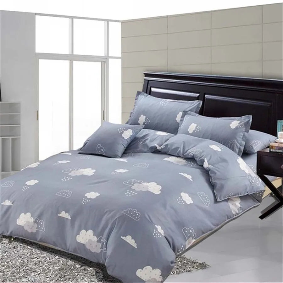 Multi-size Sheet Duvet Cover Pillowcase  Home Textile Bedding Single Piece Bedding Single Person Double Quilt Cover Pi-Mart