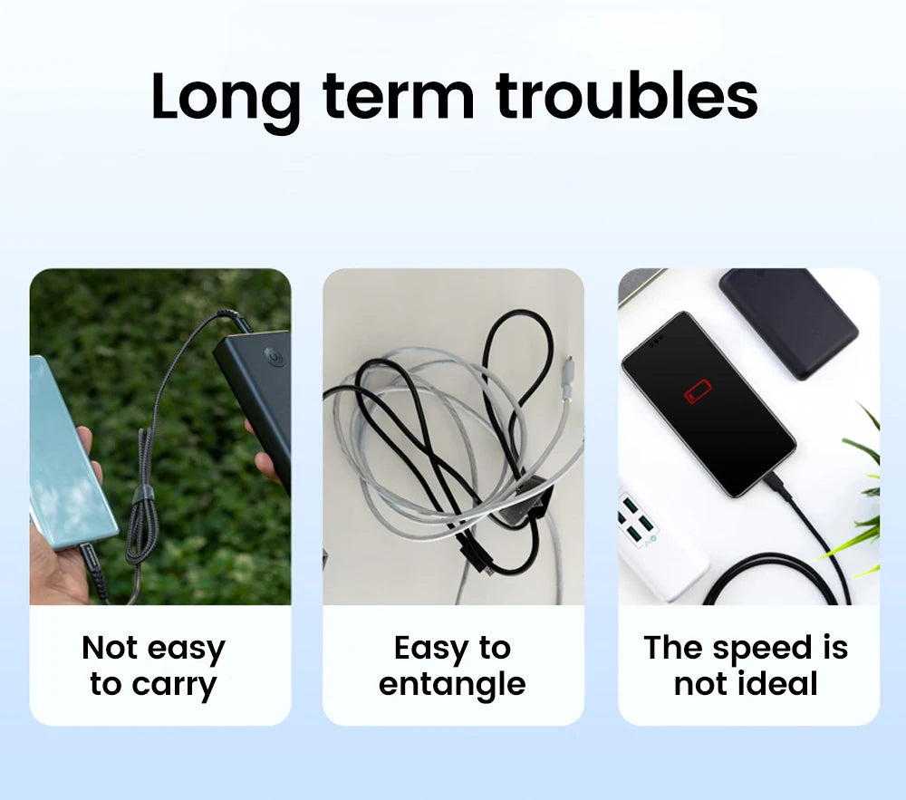 Crouch 90 Degree Short Cable USB Type C To Type C 6A 66W Fast Charge 25CM 50CM Power Bank USB C Cable For iphone Huawei Xiaomi Pi-Mart