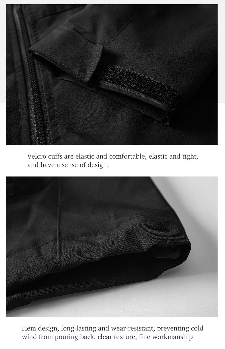 JNLN Unisex Waterproof Windbreaker Outdoor Sport Windproof Single-Layer Jacket Men Women Hiking Climbing Trekking Rain Coat Pi-Mart