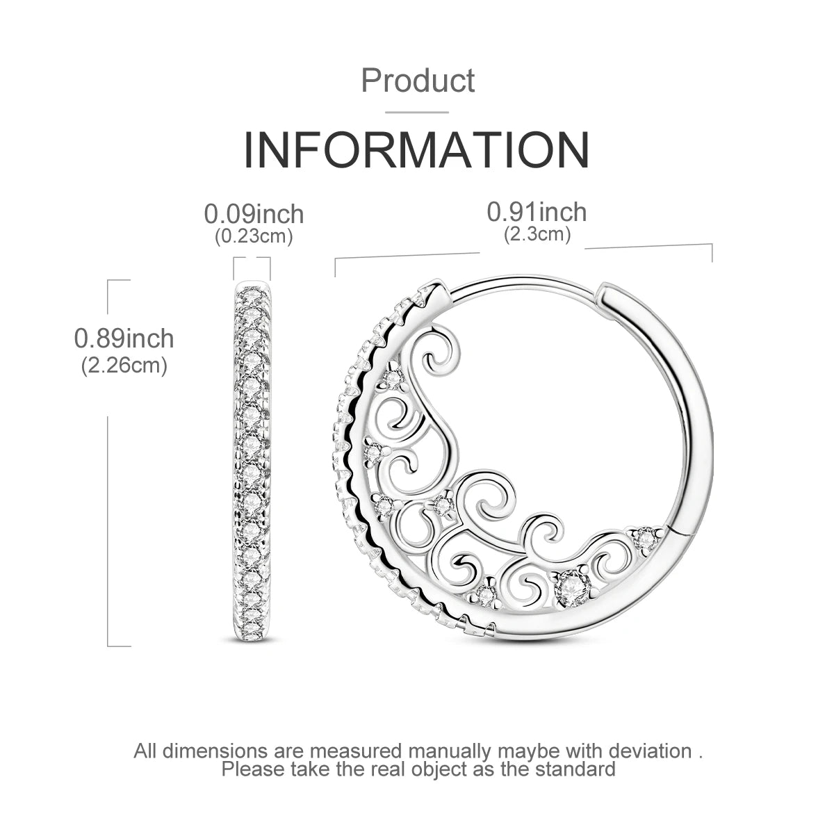 925 Sterling Silver Cute Lazy Cat Animal Pet Earrings Jewelry Hoop Earrings For Women Jewelry Birthday Party Fine Gifts Pi-Mart
