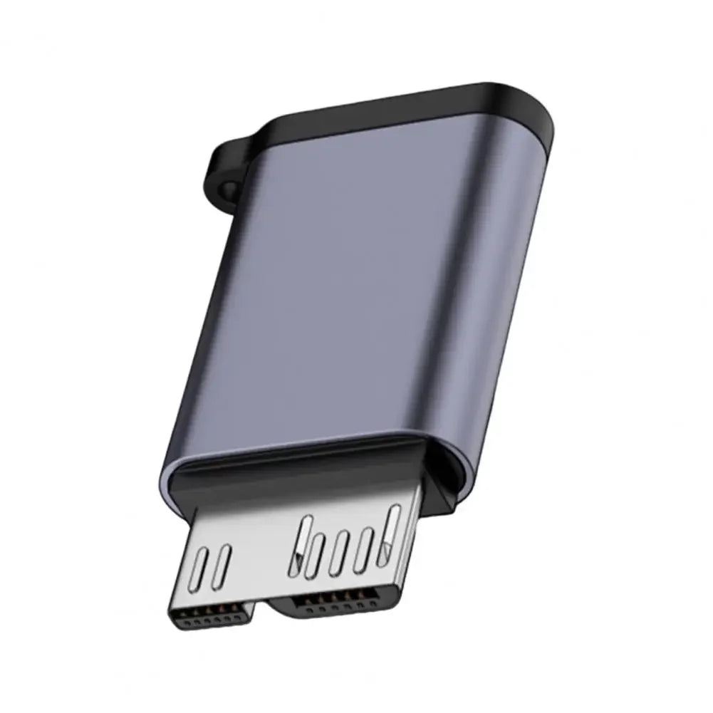 Micro B USB C 3.0 Male to Type C Female Adapter Type-C USB3.0 Micro B Connector for External Hard Drive Disk HDD Cable Adapter Pi-Mart
