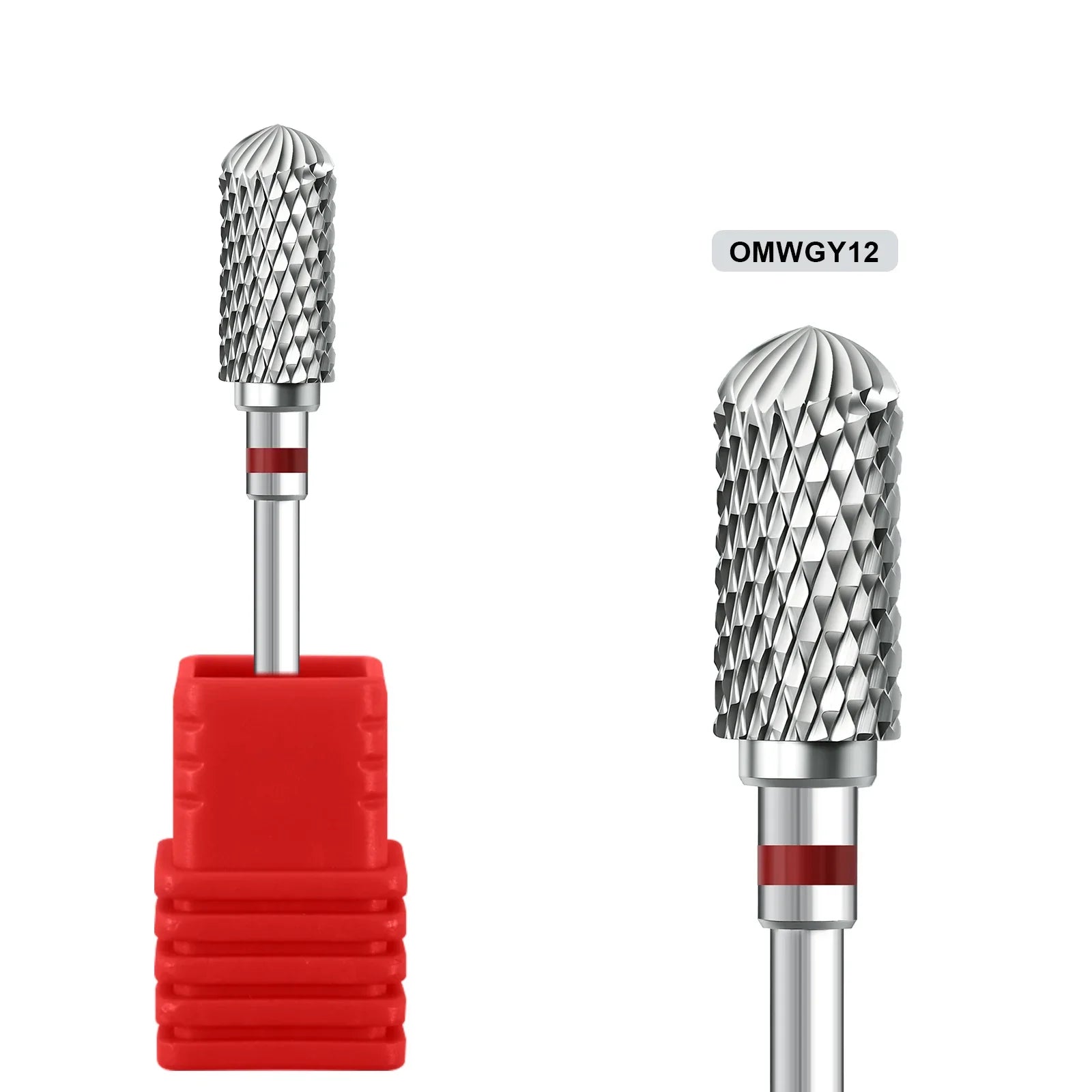 1pcs Tungsten Steel Nail Cuticle Drill Bits Carbide Rotate Electric Ceramic Milling Cutter For Manicure Gel Polish Remover Tri Light Beauty