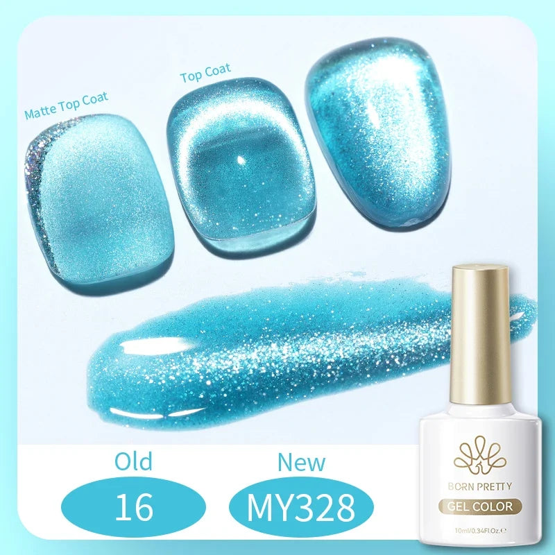 BORN PRETTY 117 Colors Cat Magnetic Gel Nail Polish 10ml Full Coverage Varnish Semi Permanent Super Gorgeous Nails Manicure Tri Light Beauty