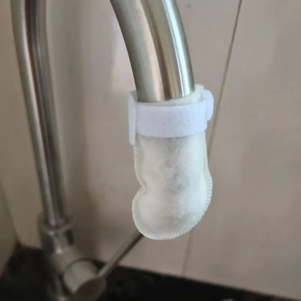 20/50Pcs Anti-splash Faucet Filter Cotton Thickened Filter Disposable Tap Water Filter Bag Removes Impurities Pi-Mart