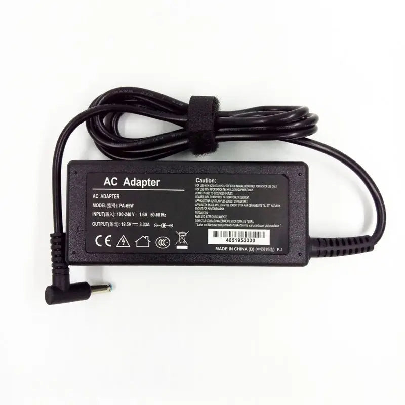 AC Adapter 19.5V 3.33A 65W 4.5*3.0mm Laptop Charger Adapter For HP Envy 17-j010us Pavilion 15-j000 Chromebook 11 G4 G5 EE 14 G3 Pi-Mart
