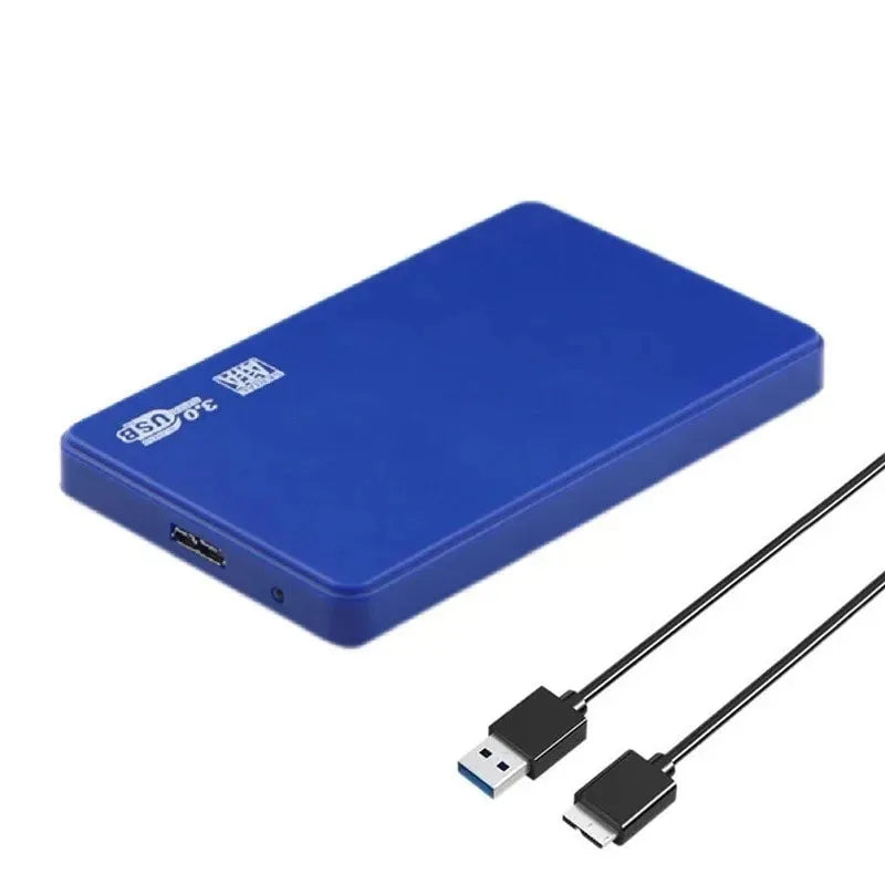 USB 3.0 HDD Enclosure 2.5" SATA HDD SSD External Hard Drive Case 5Gbps High Speed External Hard Drive Disk Box for PC Laptop PS5 Pi-Mart
