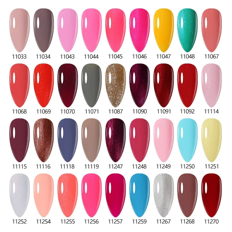 NAILCO 15ml Nails Art Gel Lack Polish Summer Hybrid Nail Varnish Manicure UV Top Coat Base HEMA TPO FREE Esmalte Nail Gel Polish Tri Light Beauty