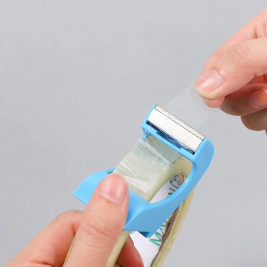 Mini Handheld Tape Dispenser With Cutter Portable Small Tape Holder For Desk Office School Home Desktop Stationery Cutting Tool Pi-Mart