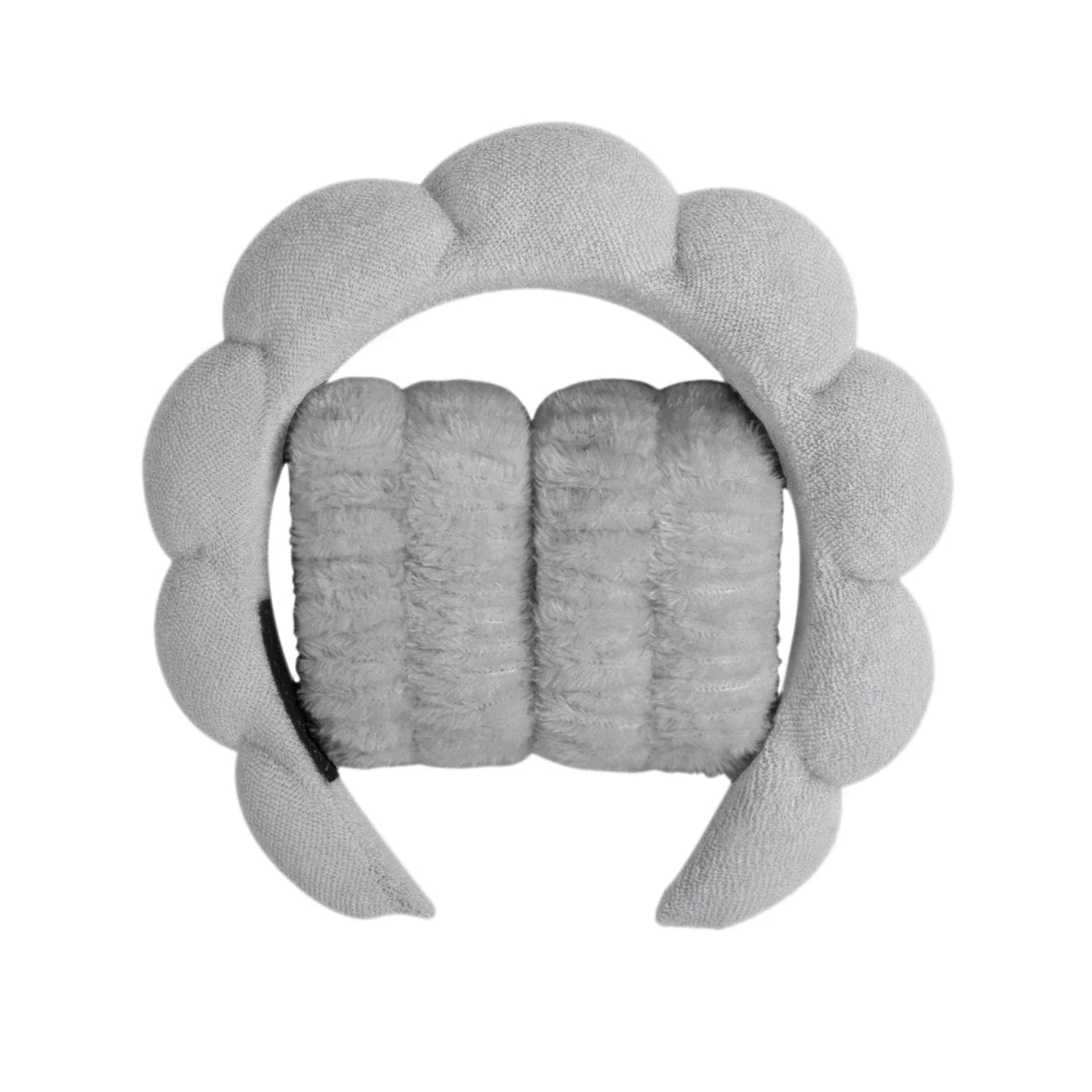 1/3Pcs Fashion Microfiber Washing Wristbands Scrunchies Puffy Headband Spa Bubble Headband for Washing Face Makeup Shower Skincare LadyShow.Store