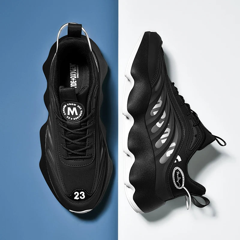 Luxury Men's Breathable Running Sneakers Casual Trainer Fashion Loafers Race Tenis Shoes for Male Pi-Mart