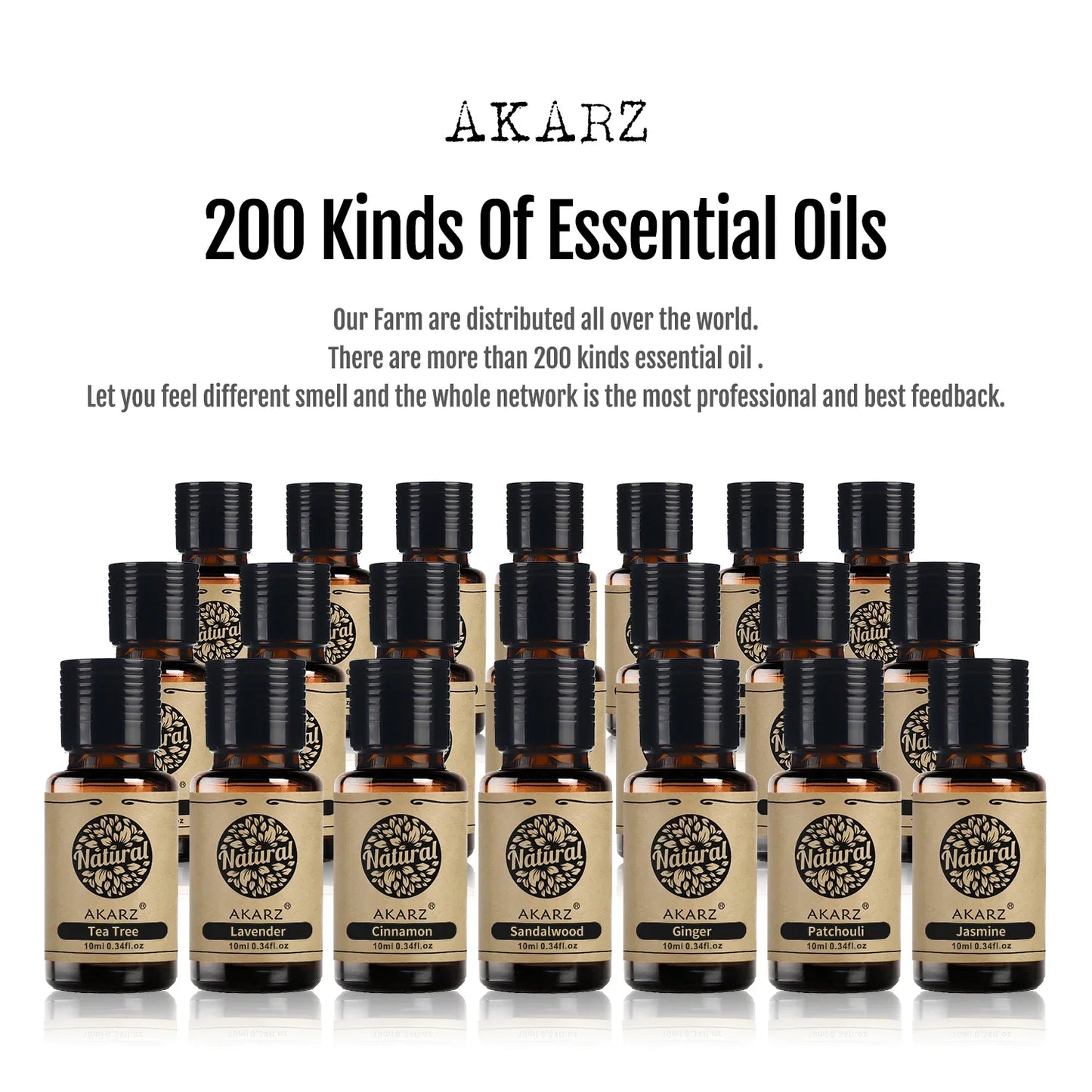 AKARZ Ginger Essential Oil Natural Aromatherapy for Skin Body Hair Care, Candle ,Soap ,Making , DIY ,Massage Aroma Ginger Oil Pi-Mart