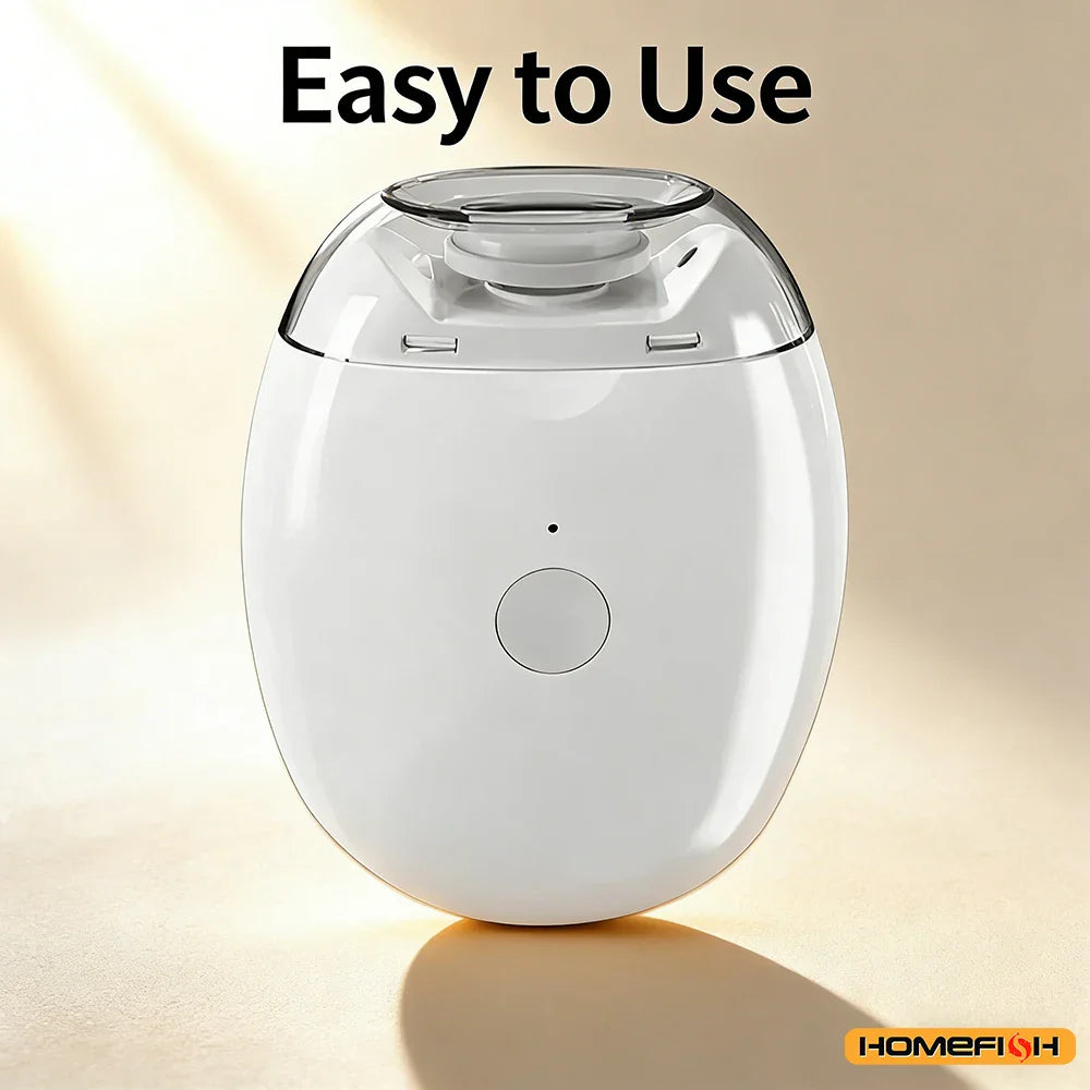 Baby & Adult Manicure Care: LED Light Electric Nail File, Automatic Polisher & Grinder in Mini Size Tri Light Beauty