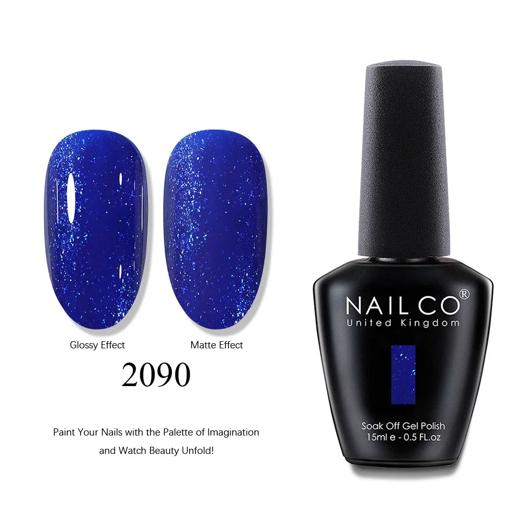 NAILCO 15ml Brown Nails Art Red Color Gel Nail Polish Semi-permanent UV Gel Polish Coffee Manicure Chocolate Hybrid Nail Varnish Tri Light Beauty