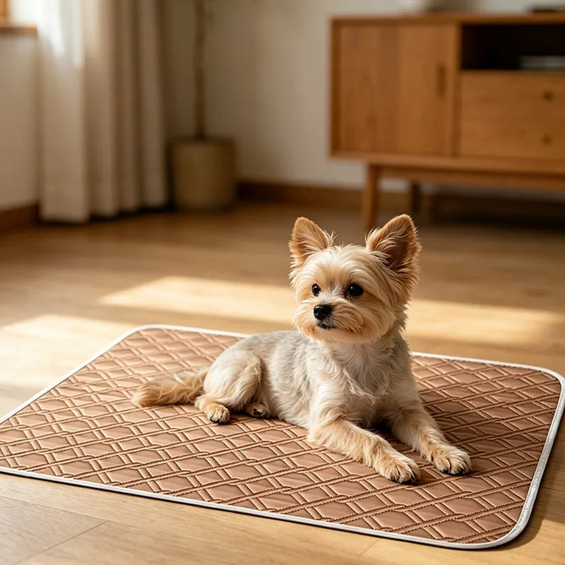 KEMORELA Dog Cat Summer Cooling Pad Mat Washable Puppy Big Dog Ice Gel Bed Mattress Cool Mascotas Cushion Blanket Pet supplies Pi-Mart
